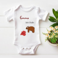 Bear and raspberry