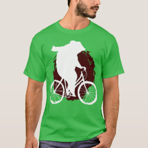 Bear Animal Biker Bicycle T-Shirt