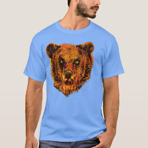 Bear Animal Head Novel Design For Wildlife, Nature T-Shirt