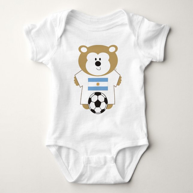 BEAR ARGENTINA BABY BODYSUIT (Front)