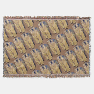 Bear Art Blanket Polar Bear Art Throw Blanket