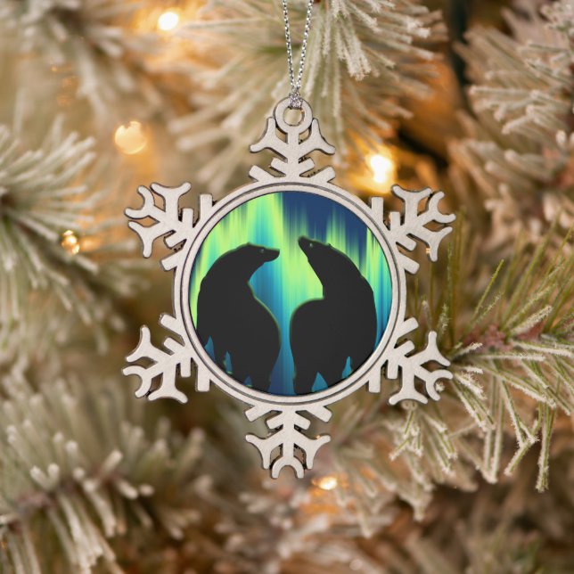 Bear Art Ornament Holiday Bear Decorations (Tree)