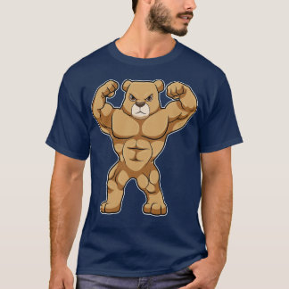 Bear as Bodybuilder with big Muscles T-Shirt