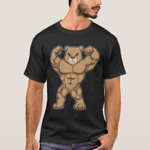 Bear as Bodybuilder with big Muscles T-Shirt