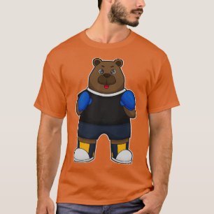 Bear as Boxer with Boxing gloves T-Shirt