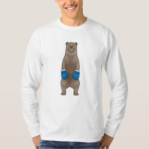Bear as Boxer with Boxing gloves T-Shirt