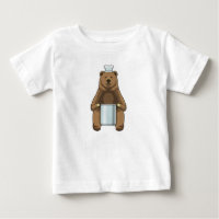 Bear as Cook with Cooking pot