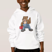 Bear as Craftsman with Tool box