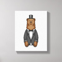 Bear as Groom with Jacket