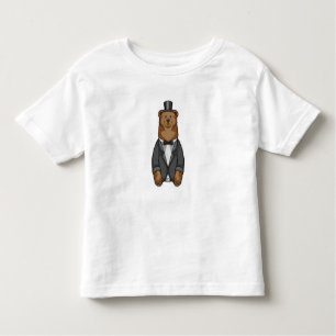 Bear as Groom with Jacket Toddler T-Shirt