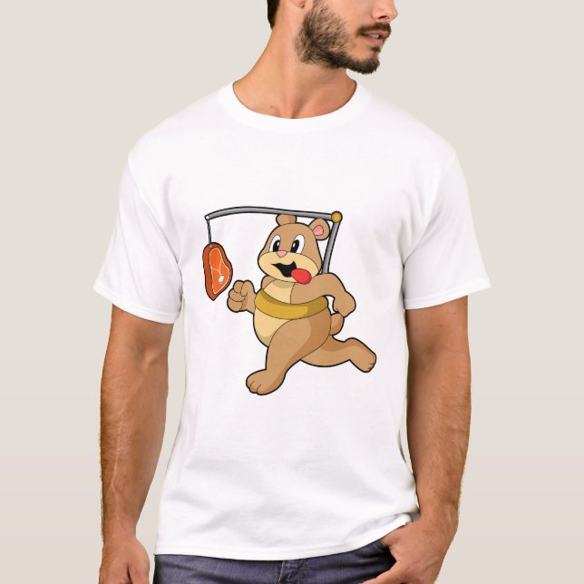 Bear as Runner T-Shirt (Front)
