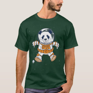 Bear Astronaut Pilot Space Flight Cosmos Universe  T-Shirt