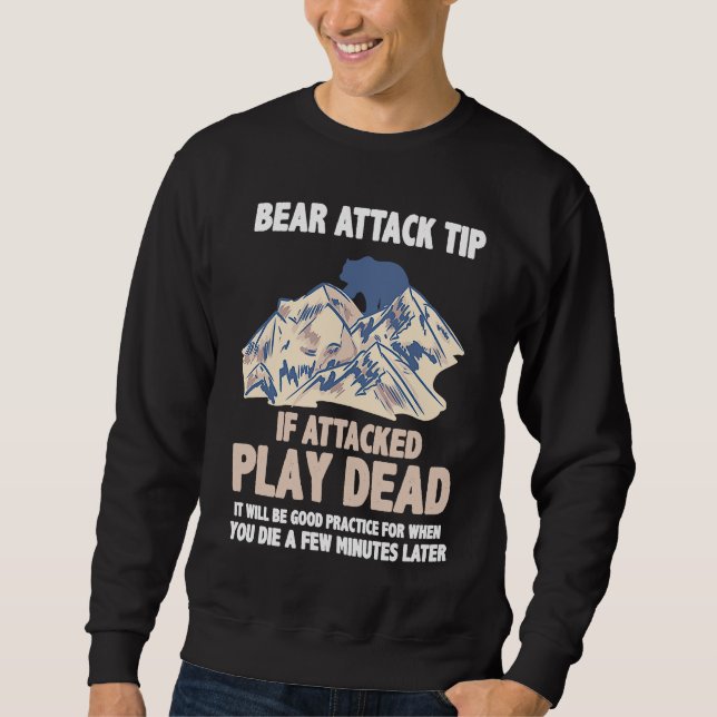 Bear Attack Tip Sweatshirt (Front)