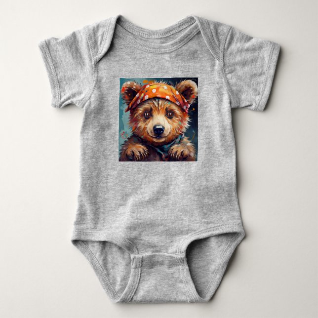 Bear Baby Bodysuit (Front)