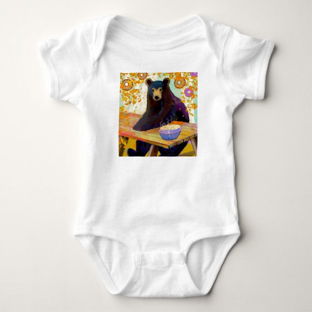 Bear Baby Onsie Bodysuit (Front)