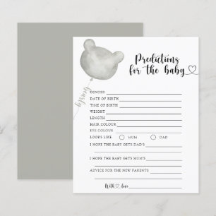 BEAR baby predictions and advice