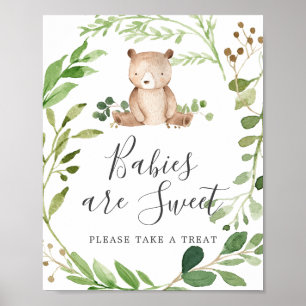 Bear Baby Shower Babies Are Sweet Sign