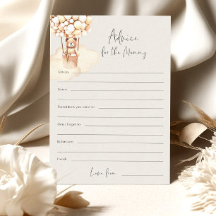 Bear Baby Shower Game Advice for Mummy