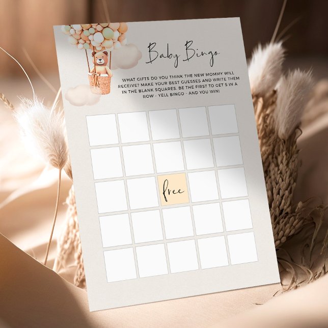 Bear Baby Shower Game - Baby Bingo (Creator Uploaded)