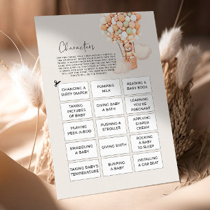 Bear Baby Shower Game - Characters