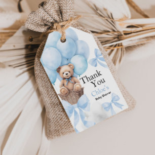 Bear Baby Shower Gift Tags
