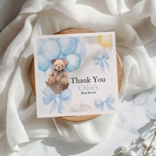 Bear Baby Shower Napkin