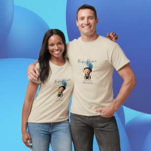 Bear Balloons Baby Shower Personalised T-Shirt