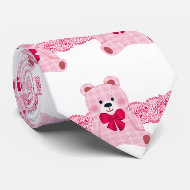  bear banner tie (Rolled)