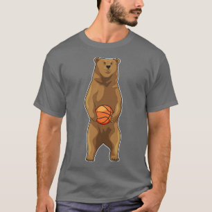 Bear Basketball player Basketball T-Shirt