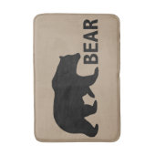 Bear bath mat (Front Vertical)