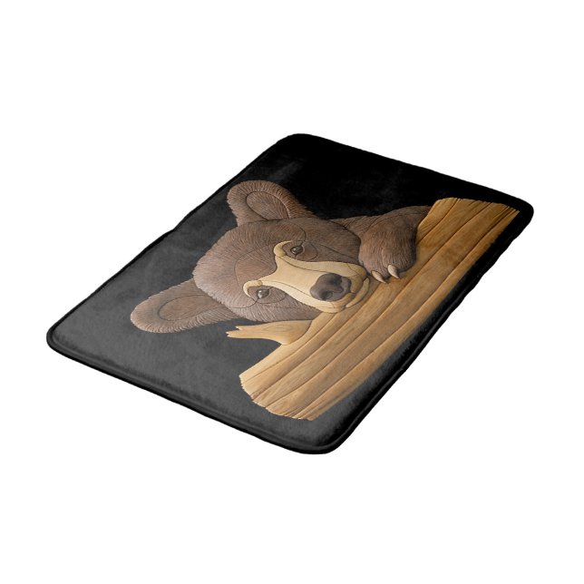 "Bear" BATH MAT (Angled)