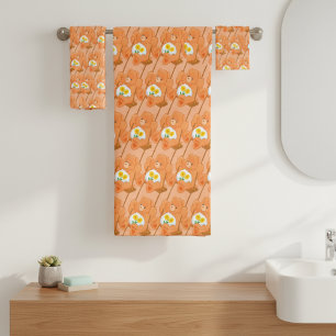 Bear Bath Towel Set