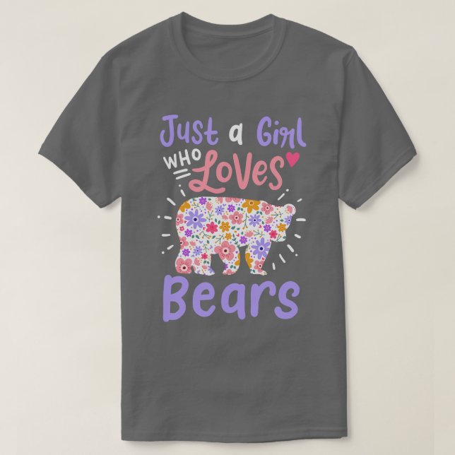 Bear Bear Lover T-Shirt (Design Front)