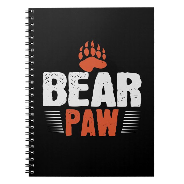 Bear - Bear Paw Notebook (Front)