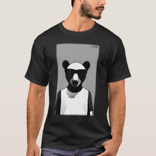Bear Bear Sunglasses Wildlife Animals Zoo Forest T-Shirt