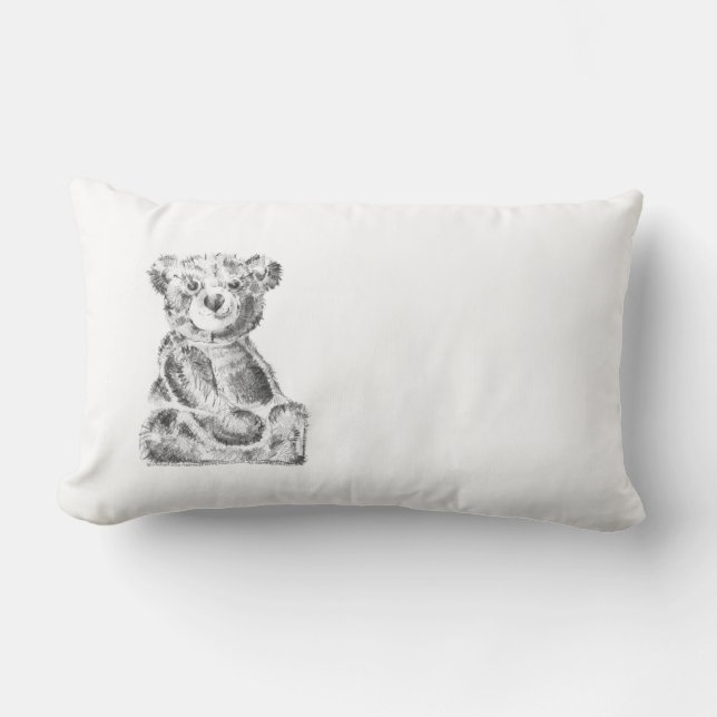 Bear Bedding Lumbar Cushion (Front)