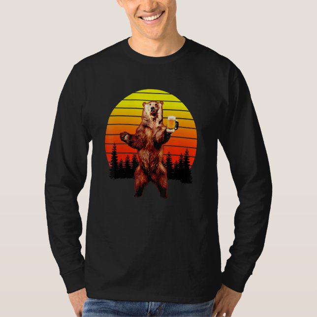Bear Belly Fathers Day T-Shirt (Front)