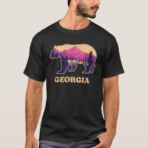 Bear Blue Ridge Georgia GA Vintage Retro Hiking So T-Shirt