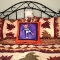 Bear Bones Halloween Pillow