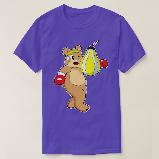 Bear Boxer Boxing bag T-Shirt (Design Front)