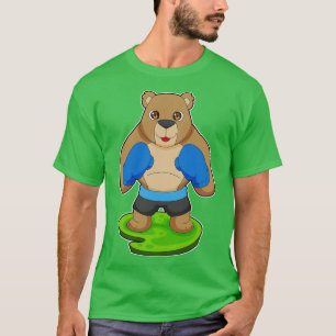 Bear Boxer Boxing gloves Boxing T-Shirt