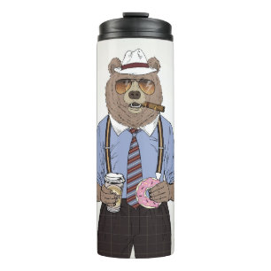 Bear Breakfast Thermal Tumbler