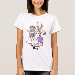 Bear Bride And Groom wedding T-Shirt