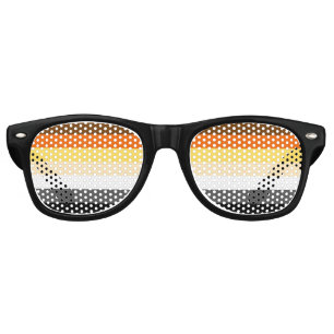 Bear Brotherhood Pride Flag Sunglasses