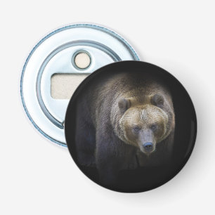 Bear Brown Grizzly Animal Life Wild Jungle Forest Bottle Opener