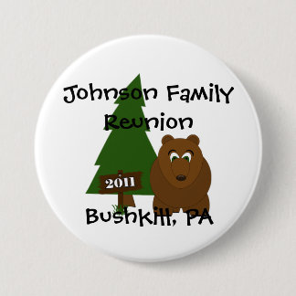 Bear Button! 7.5 Cm Round Badge