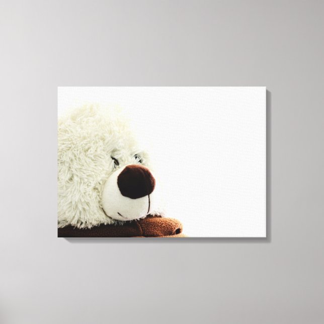 Bear Canvas Print (Front)