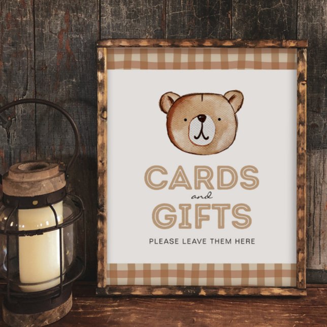 Bear Cards and Gifts Sign (Creator Uploaded)