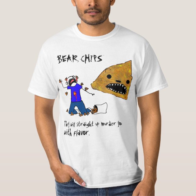 Bear Chips T-Shirt (Front)