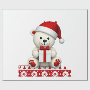 Bear Christmas Christmas Wrapping Paper